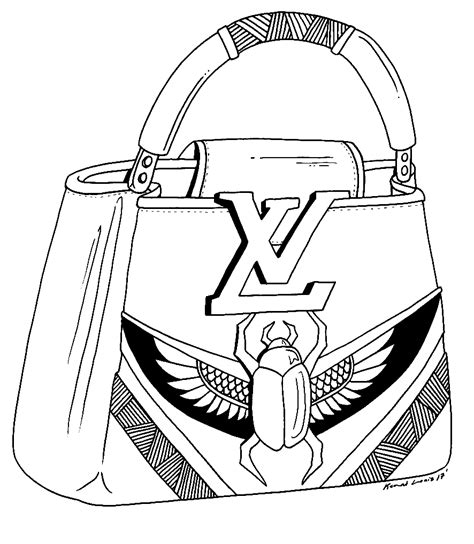 louis vuitton colouring pages|printable lv coloring pages.